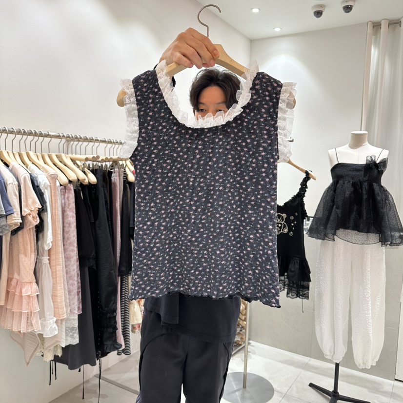 MINI UNNI韓國東大門直郵女裝新品人氣時尚休閑吊帶背心MINI UNNI吊帶/背心
