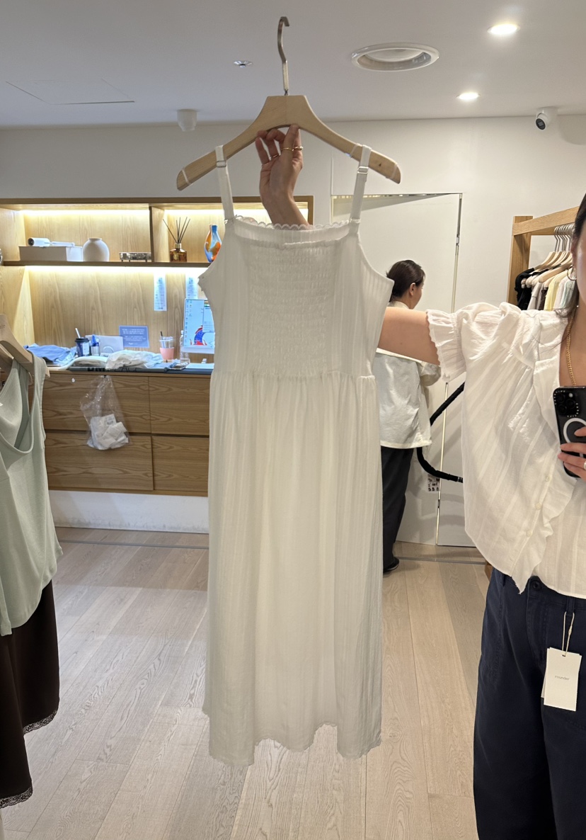 ROUNDER東大門實拍韓國女士新款時尚26夏季休閑連衣裙OPSROUNDER連衣裙