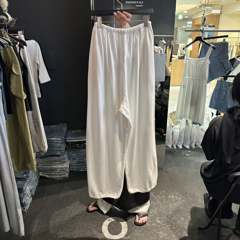 ELF-L韓國直郵女士新品推薦休閑26夏季人氣熱賣休閑褲毛圈PROJECT ELF/ELF-L休閑褲
