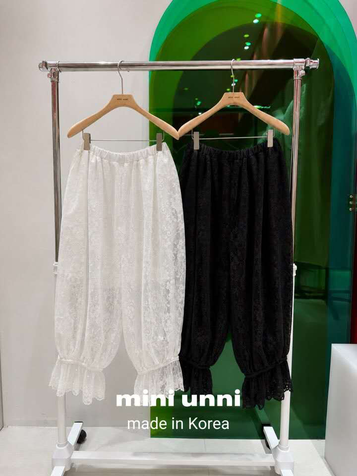 MINI UNNI韓國東大門代購女士新款推薦熱賣時尚26夏季休閑褲MINI UNNI休閑褲圖色2左二色