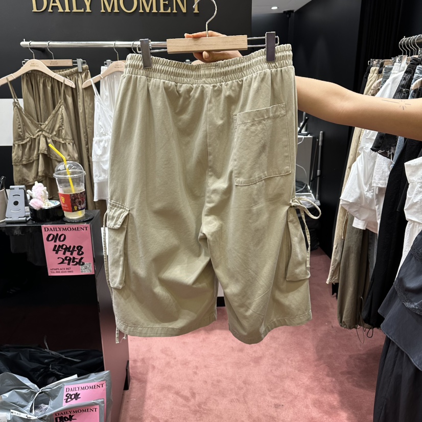 DAILY MOMENT韓國代購女裝新款休閑推薦26夏季熱賣人氣短褲DAILY MOMENT短褲