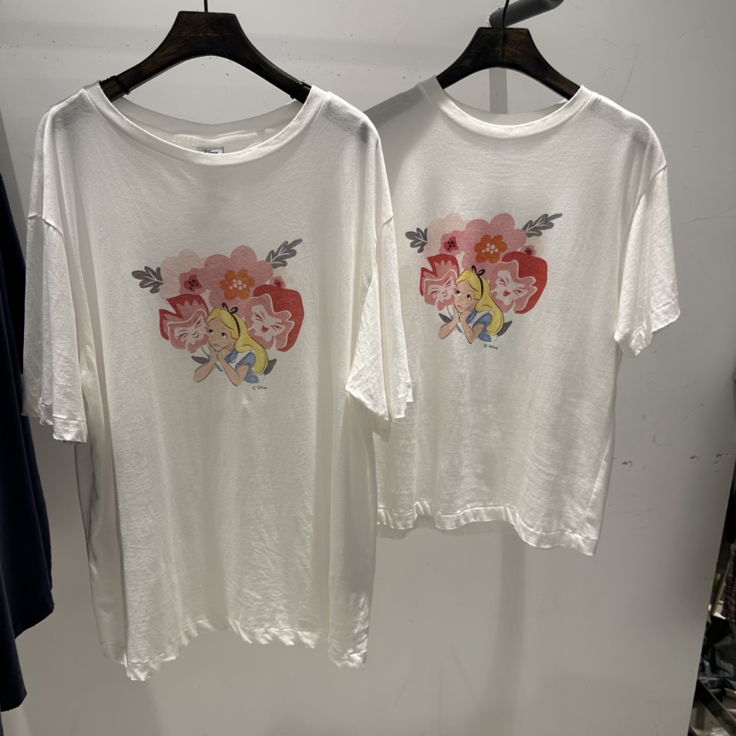 JANE BIRKIN韓國東大門直郵女士新款熱賣人氣時尚T恤花朵JANE BIRKIN設計師品牌T恤