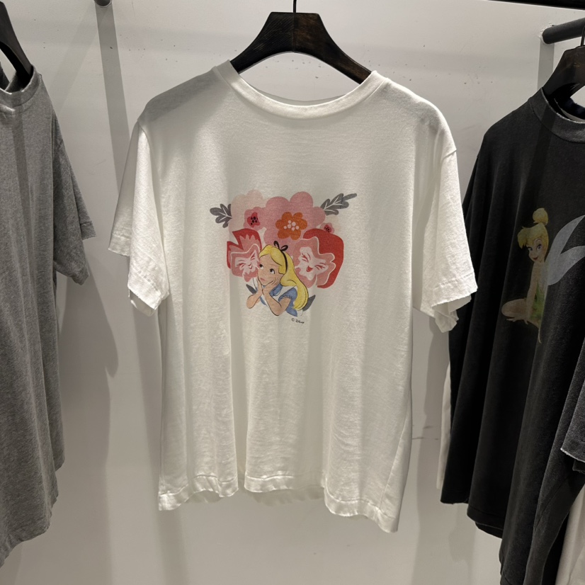 JANE BIRKIN韓國東大門直郵女士新款熱賣人氣時尚T恤花朵JANE BIRKIN設計師品牌T恤圖色3