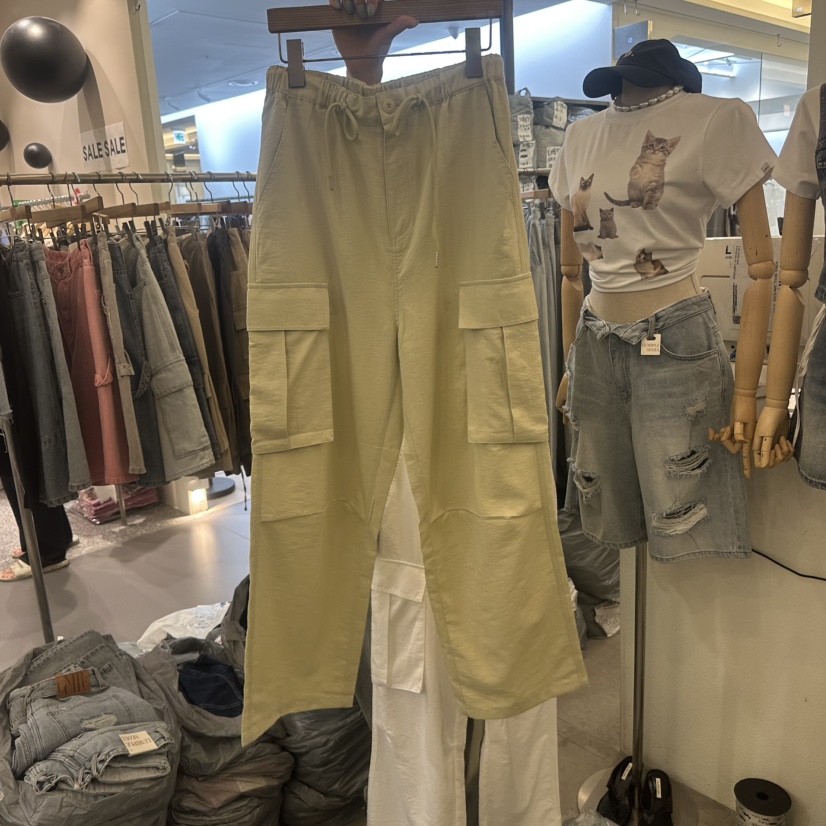 LUMIPLE韓國直郵實拍女士新品26夏季推薦休閑熱賣人氣休閑褲LUMIPLE休閑褲圖色2