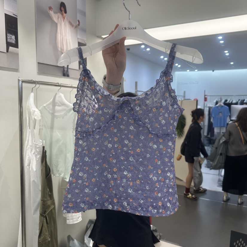 OLI SEOUL韓國東大門代購女士新款推薦人氣時尚吊帶背心OLI SEOUL吊帶/背心圖色1