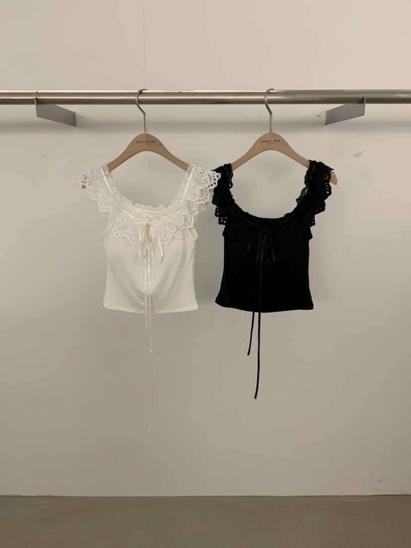 UNDER KEY韓國東大門代購女士新品人氣休閑26夏季吊帶背心UNDER KEY吊帶/背心