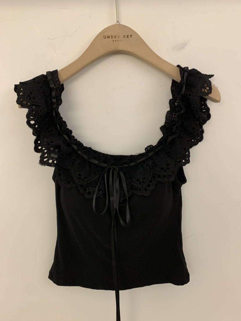 UNDER KEY韓國東大門代購女士新品人氣休閑26夏季吊帶背心UNDER KEY吊帶/背心圖色2