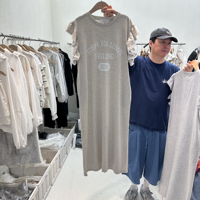 HUMMING BIRD韓國直郵女士新品推薦熱賣人氣時尚休閑連衣裙HUMMING BIRD連衣裙圖色2