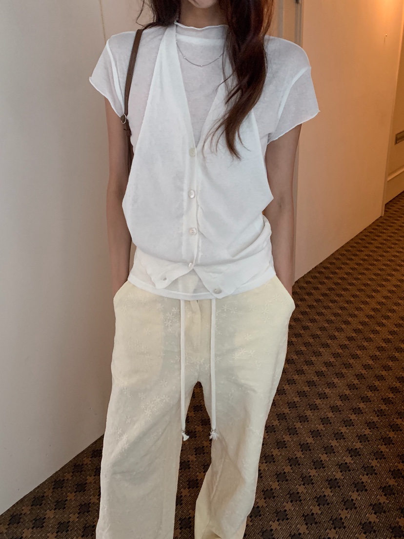 WEARABLE-L韓國東大門代購女裝新品休閑吊帶背心深V露背WEARABLE吊帶/背心