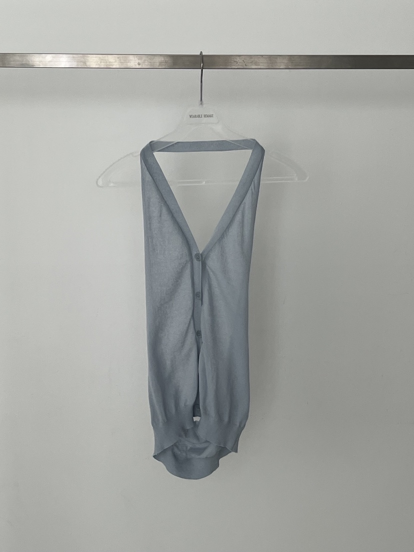 WEARABLE-L韓國東大門代購女裝新品休閑吊帶背心深V露背WEARABLE吊帶/背心圖色2