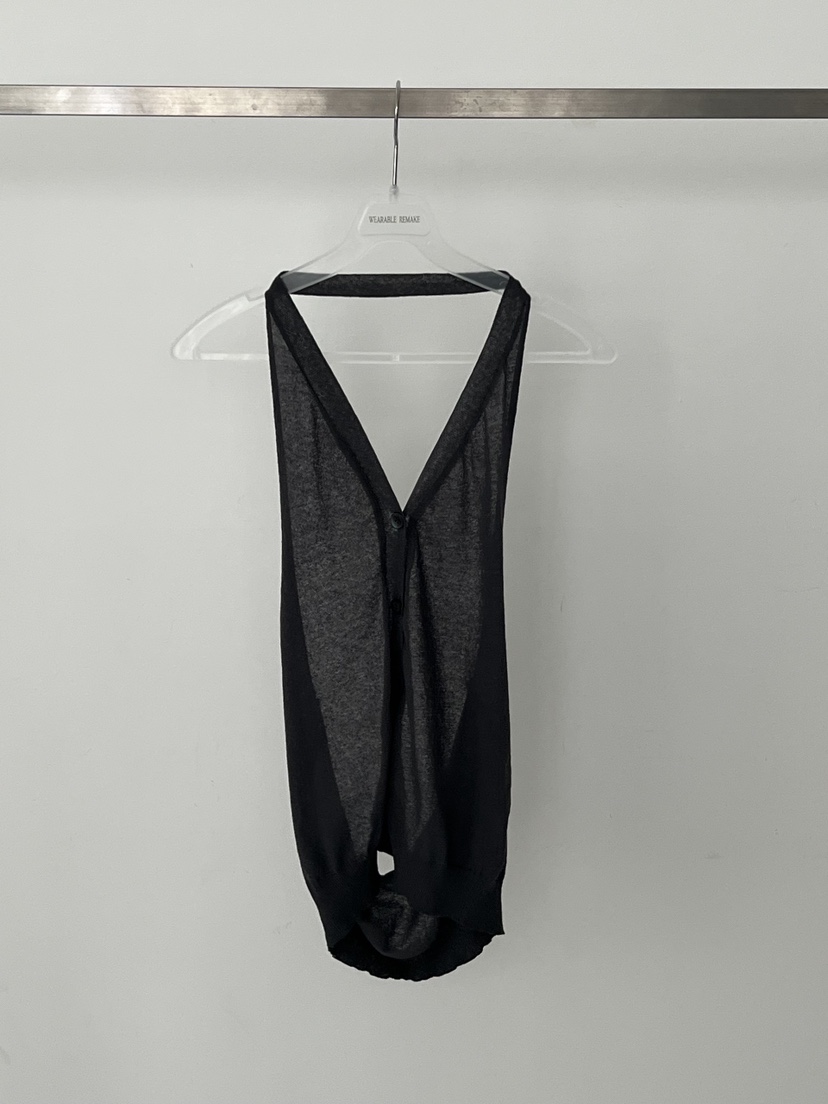 WEARABLE-L韓國東大門代購女裝新品休閑吊帶背心深V露背WEARABLE吊帶/背心圖色3