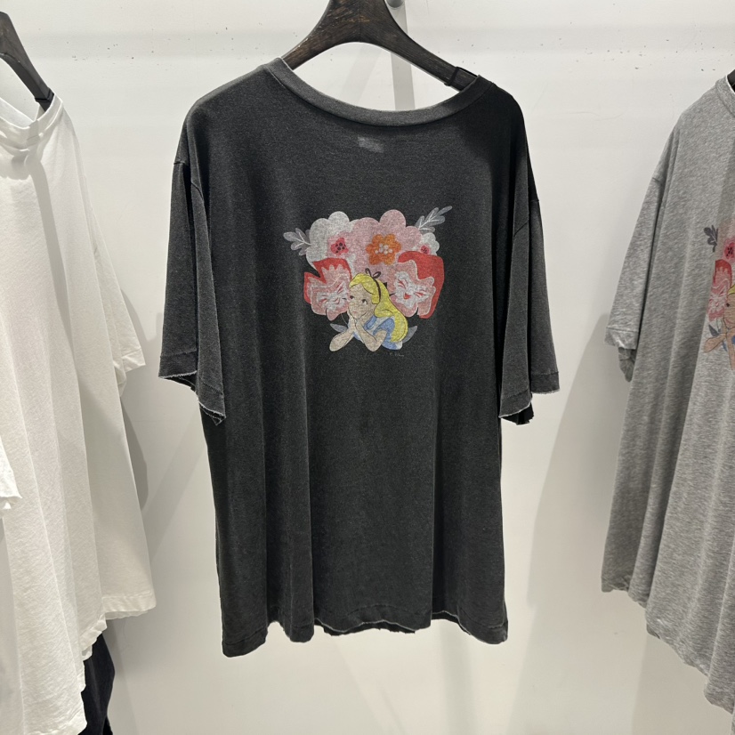 JANE BIRKIN韓國直郵實拍女裝新品人氣熱賣26夏季時尚T恤JANE BIRKIN設計師品牌T恤圖色2