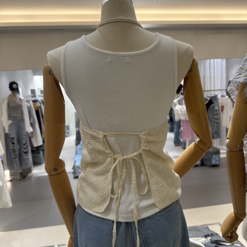 A WANT韓國直郵實拍女士新品熱賣推薦吊帶背心不含內搭打折A WANT吊帶/背心