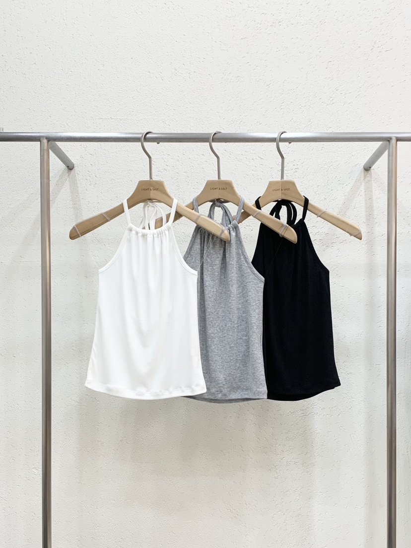LIGHT AND SALT韓國代購女士新品26夏季推薦人氣吊帶背心LIGHT AND SALT吊帶/背心