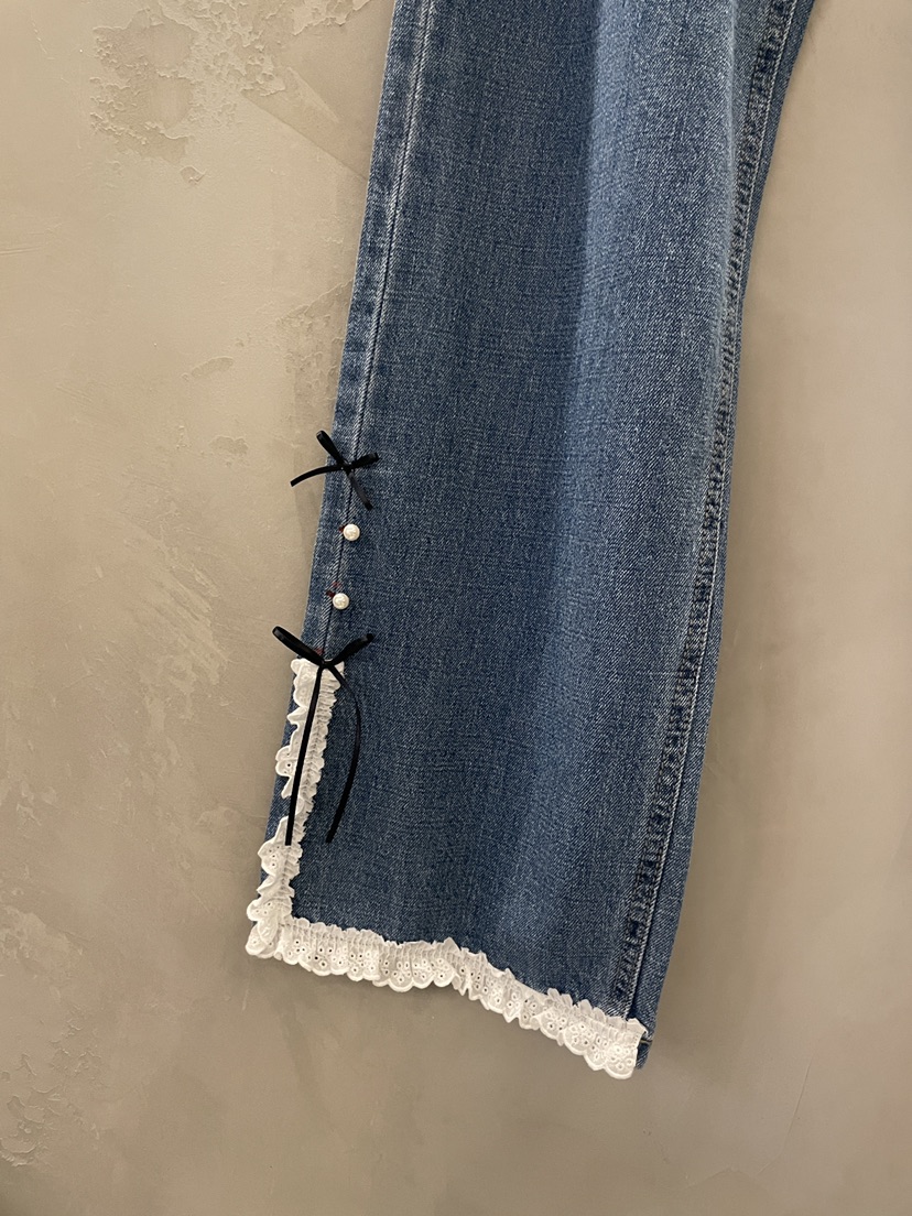 MULCUP韓國東大門代購女裝新品26夏季時尚推薦休閑牛仔褲MULCUP牛仔褲