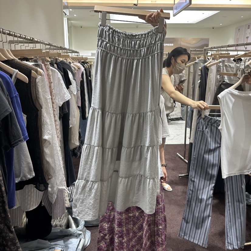 PITA/THEVERLIN韓國東大門代購女士新品人氣熱賣休閑長裙PITA/THEVERLIN長裙圖色2
