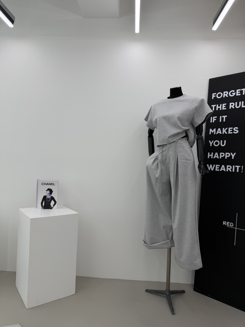 RED-A韓國東大門代購女裝新品休閑人氣時尚26夏季休閑褲海軍RED-A休閑褲