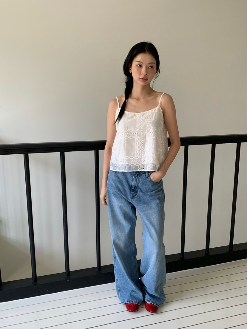 LOVE MY SANTA韓國直郵女士新品熱賣時尚26夏季吊帶背心Santa/LOVE MY SANTA吊帶/背心