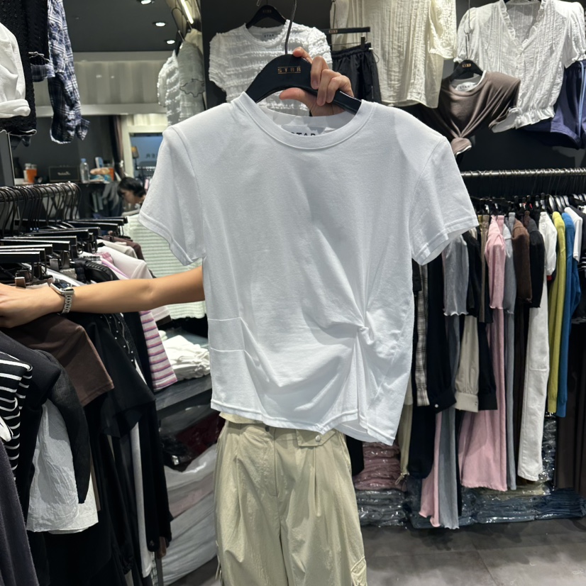 STAR-L韓國東大門直郵女裝新品推薦時尚休閑人氣熱賣T恤STAR-LT恤圖色2