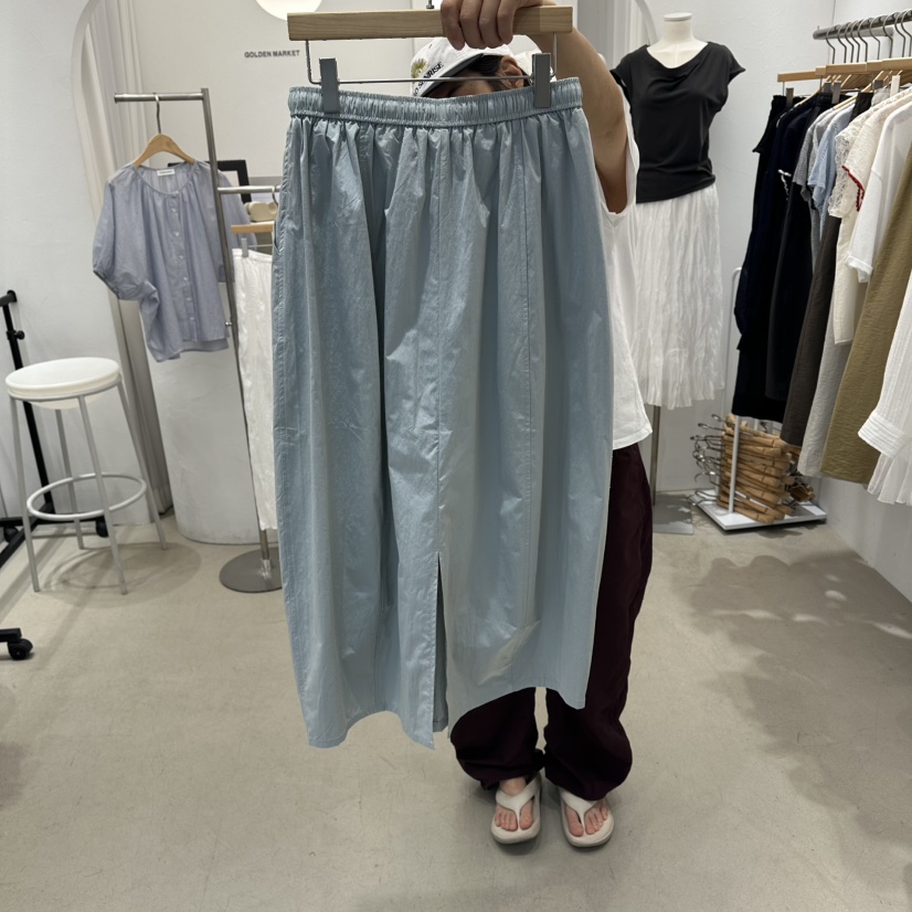 GOLDEN MARKET韓國直郵女士新品人氣推薦休閑26夏季長裙GOLDEN MARKET長裙