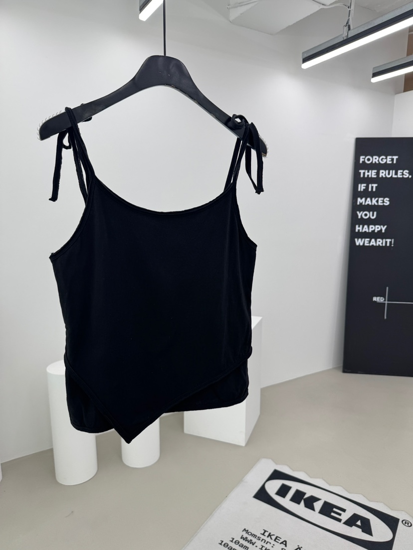 RED-A韓國直郵實拍女士新品時尚休閑推薦熱賣26夏季吊帶背心RED-A吊帶/背心圖色3