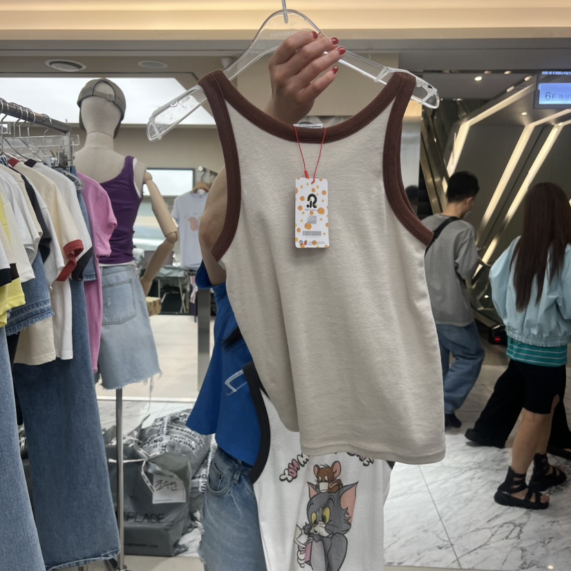 TOPDRESSING韓國東大門代購女士新品熱賣26夏季推薦吊帶背心TOPDRESSING吊帶/背心