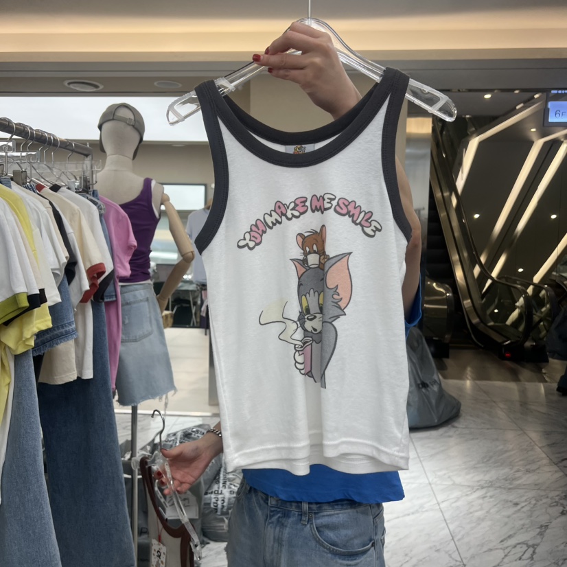 TOPDRESSING韓國東大門代購女士新品熱賣26夏季推薦吊帶背心TOPDRESSING吊帶/背心圖色2