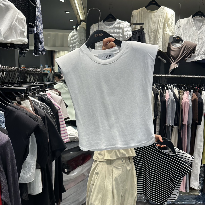 STAR-L韓國直郵實拍女裝新款時尚人氣熱賣休閑26夏季吊帶背心STAR-L吊帶/背心圖色3