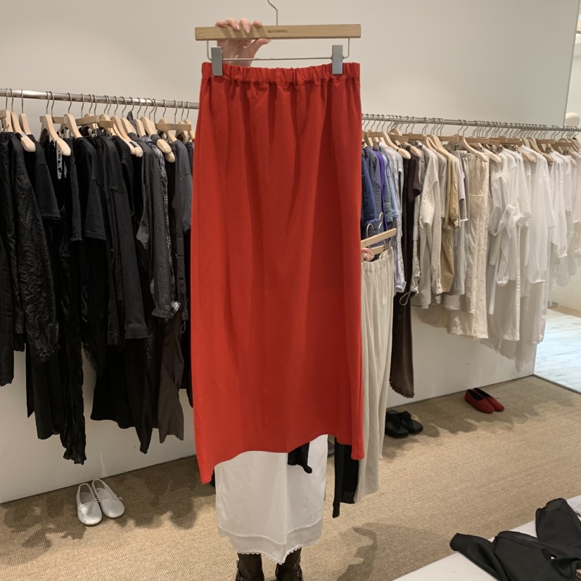 SELF SERVICE韓國東大門代購女裝新款熱賣半身裙中短裙亞麻SELF SERVICE半身裙/中短裙圖色3
