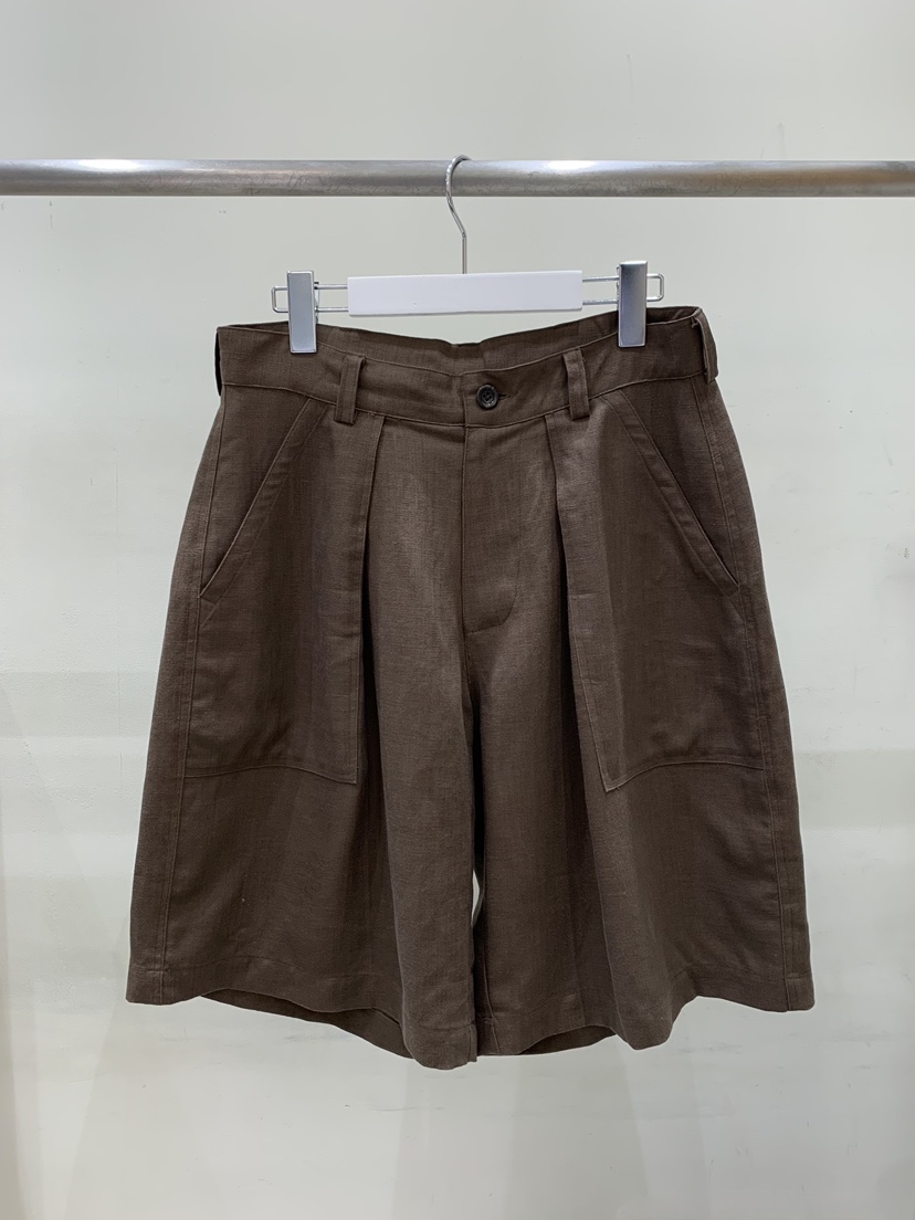 THE SIGNATURE韓國東大門代購女裝新品推薦熱賣短褲亞麻THE SIGNATURE短褲圖色3
