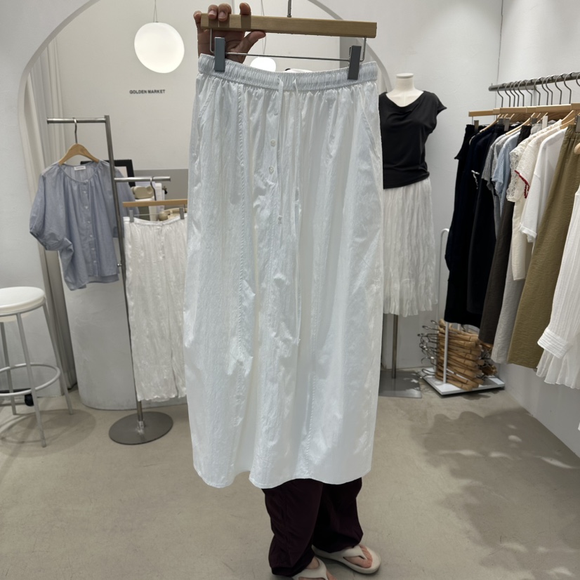 GOLDEN MARKET東大門實拍韓國女裝新品26夏季人氣長裙蕾絲GOLDEN MARKET長裙