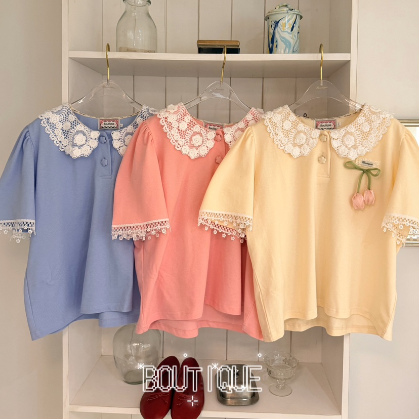 BOUTIQUE-L韓國東大門代購女士新品熱賣休閑推薦26夏季T恤BOUTIQUE-LT恤