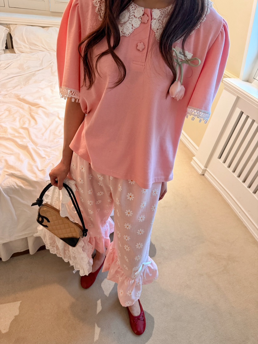 BOUTIQUE-L韓國直郵實拍女裝新品時尚休閑人氣熱賣休閑褲BOUTIQUE-L休閑褲
