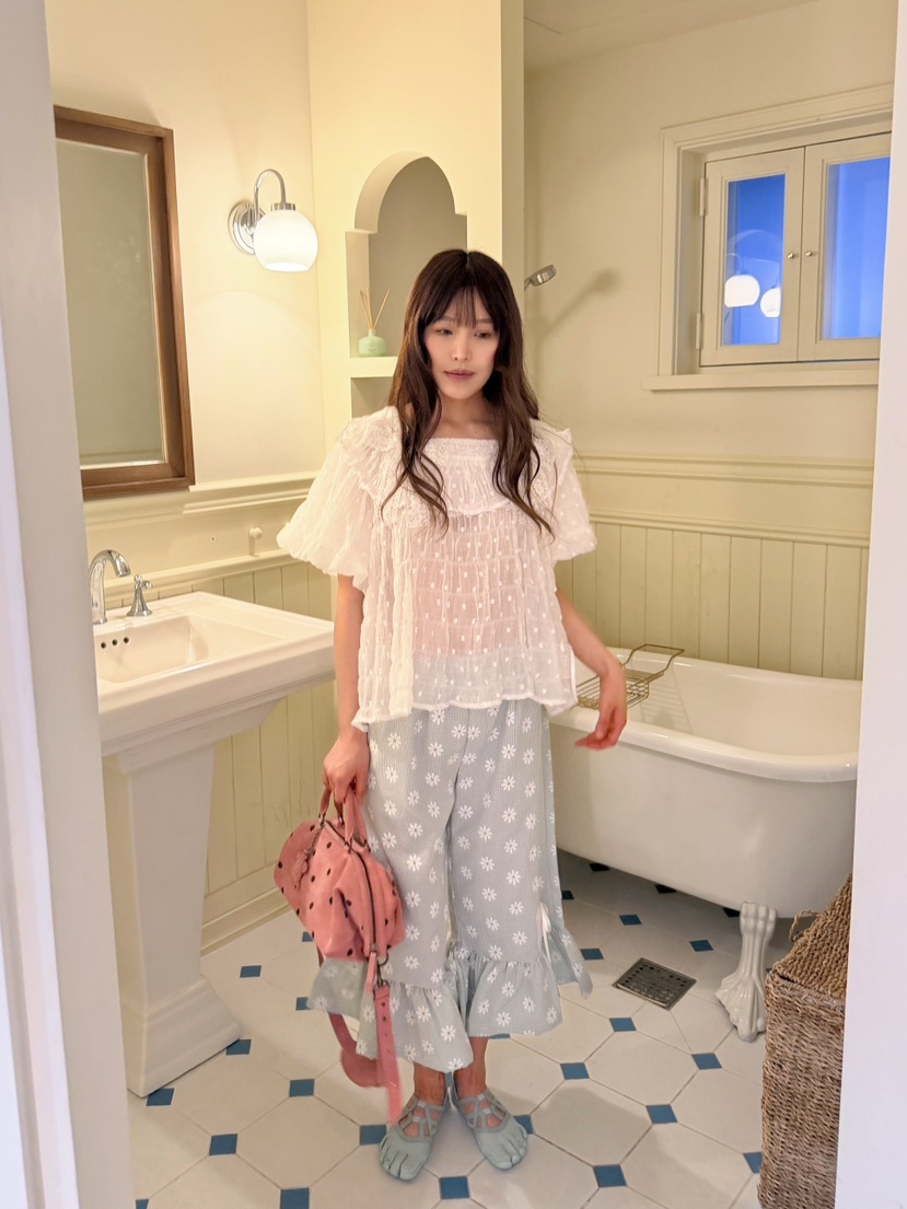 BOUTIQUE-L韓國直郵實拍女裝新品時尚休閑人氣熱賣休閑褲BOUTIQUE-L休閑褲