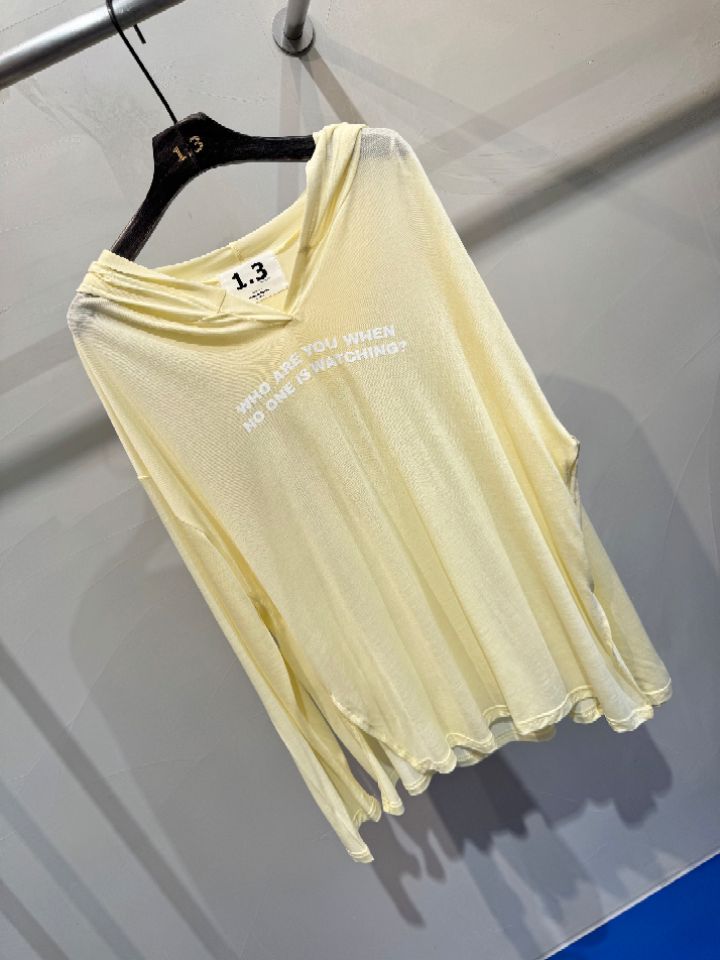 1.3韓國東大門代購女裝新品26夏季人氣推薦長袖T恤連帽衫1.3_ONE THREE長袖T恤