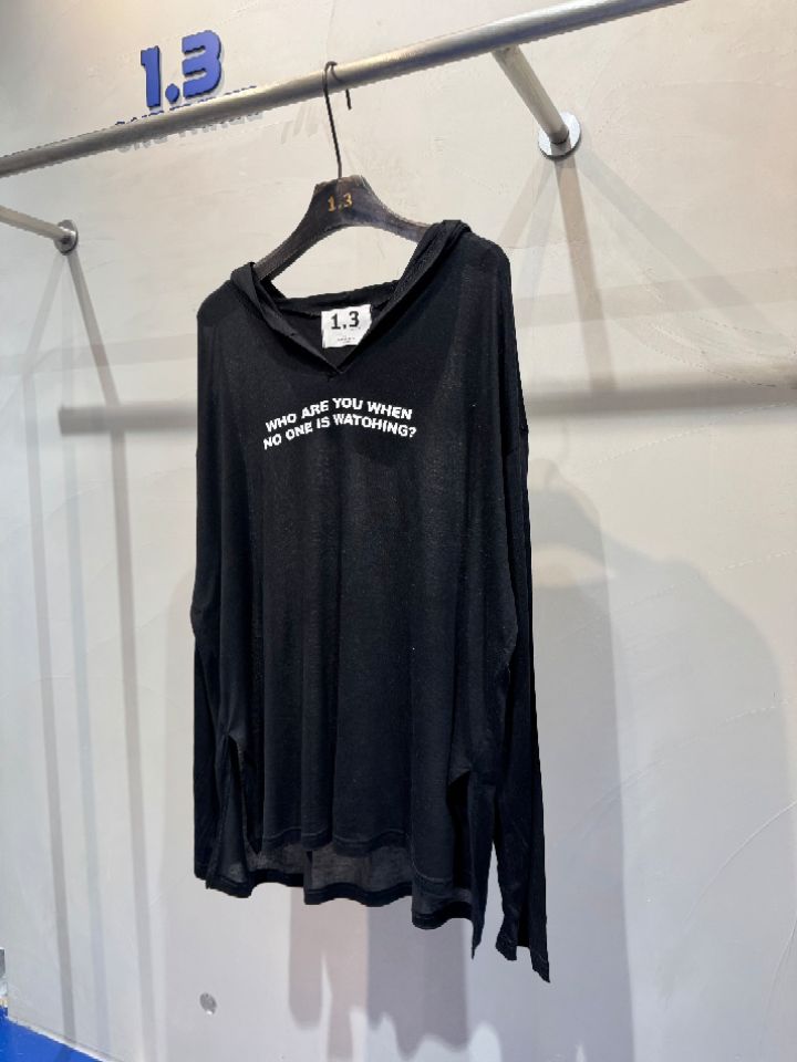 1.3韓國東大門代購女裝新品26夏季人氣推薦長袖T恤連帽衫1.3_ONE THREE長袖T恤