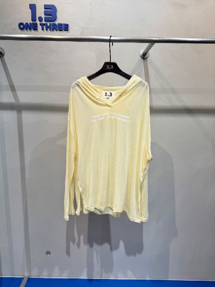 1.3韓國東大門代購女裝新品26夏季人氣推薦長袖T恤連帽衫1.3_ONE THREE長袖T恤圖色3