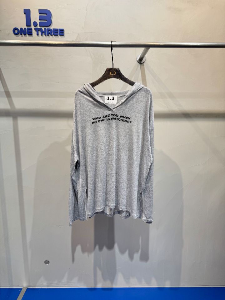 1.3韓國東大門代購女裝新品26夏季人氣推薦長袖T恤連帽衫1.3_ONE THREE長袖T恤圖色4