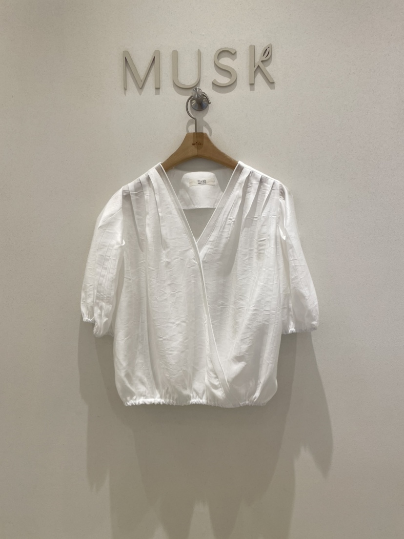 MUSK韓國代購女士新款人氣休閑熱賣時尚推薦26夏季襯衫蕾絲衫MUSK襯衫/蕾絲衫圖色1