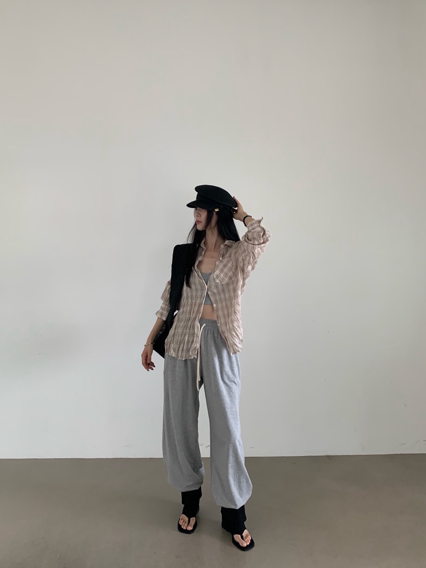 VERANDA韓國代購女裝新品人氣時尚26夏季熱賣休閑推薦休閑褲VERANDA休閑褲
