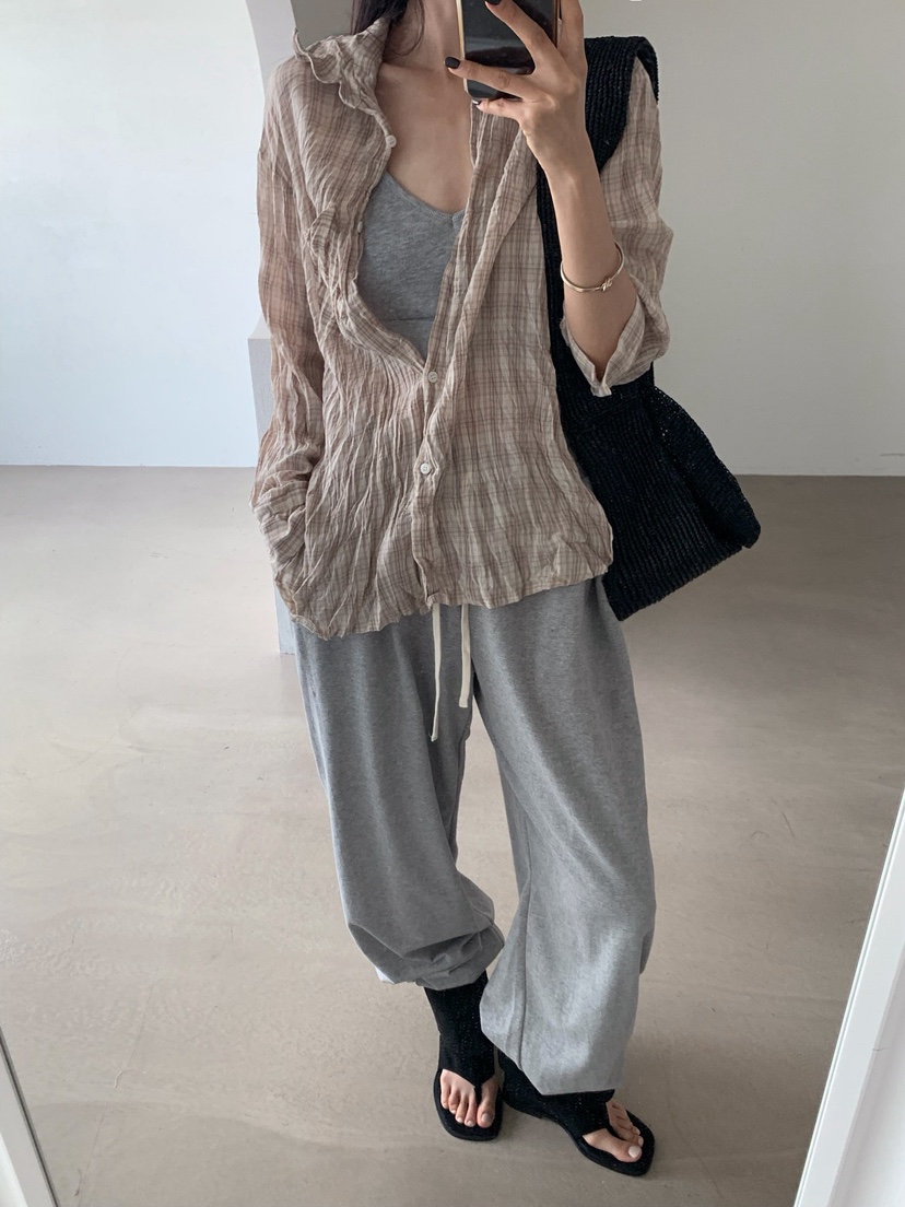 VERANDA韓國代購女裝新品人氣時尚26夏季熱賣休閑推薦休閑褲VERANDA休閑褲