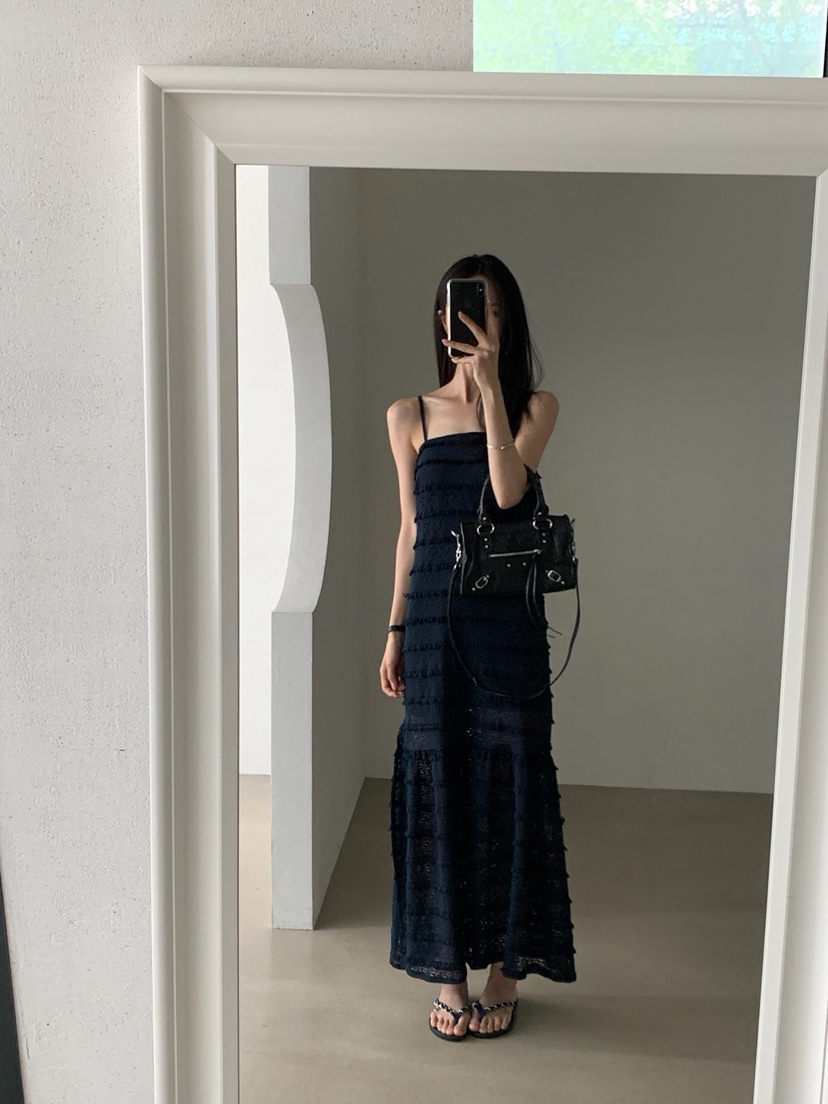 VERANDA韓國直郵女士新款26夏季休閑時尚人氣推薦連衣裙OPSVERANDA連衣裙