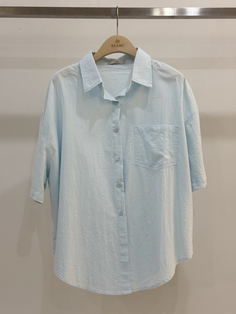 BLANC-A韓國直郵實拍女士新品時尚熱賣26夏季襯衫蕾絲衫BLANC-A襯衫/蕾絲衫圖色2