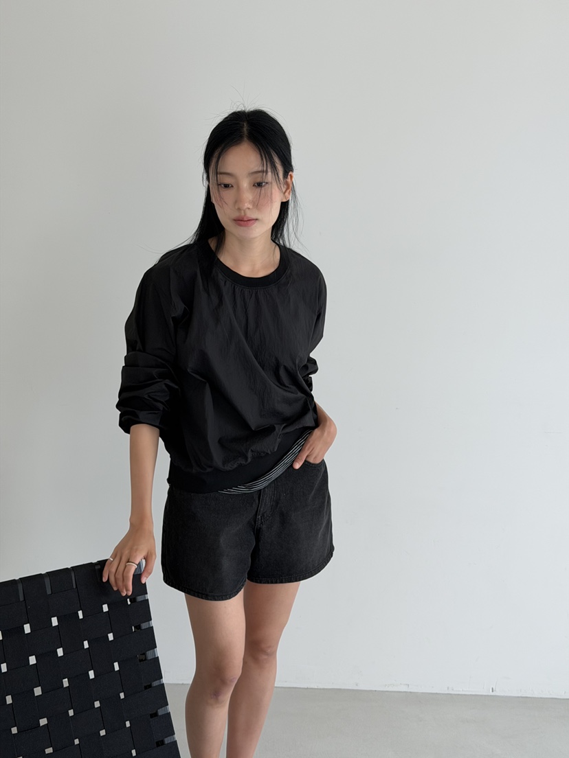 AMY GRACE-A韓國直郵女裝新款休閑26夏季襯衫蕾絲衫尼龍AMY GRACE襯衫/蕾絲衫