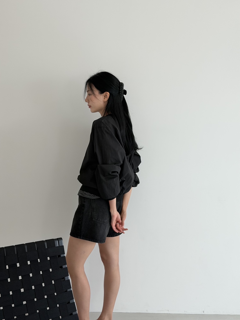 AMY GRACE-A韓國直郵女裝新款休閑26夏季襯衫蕾絲衫尼龍AMY GRACE襯衫/蕾絲衫