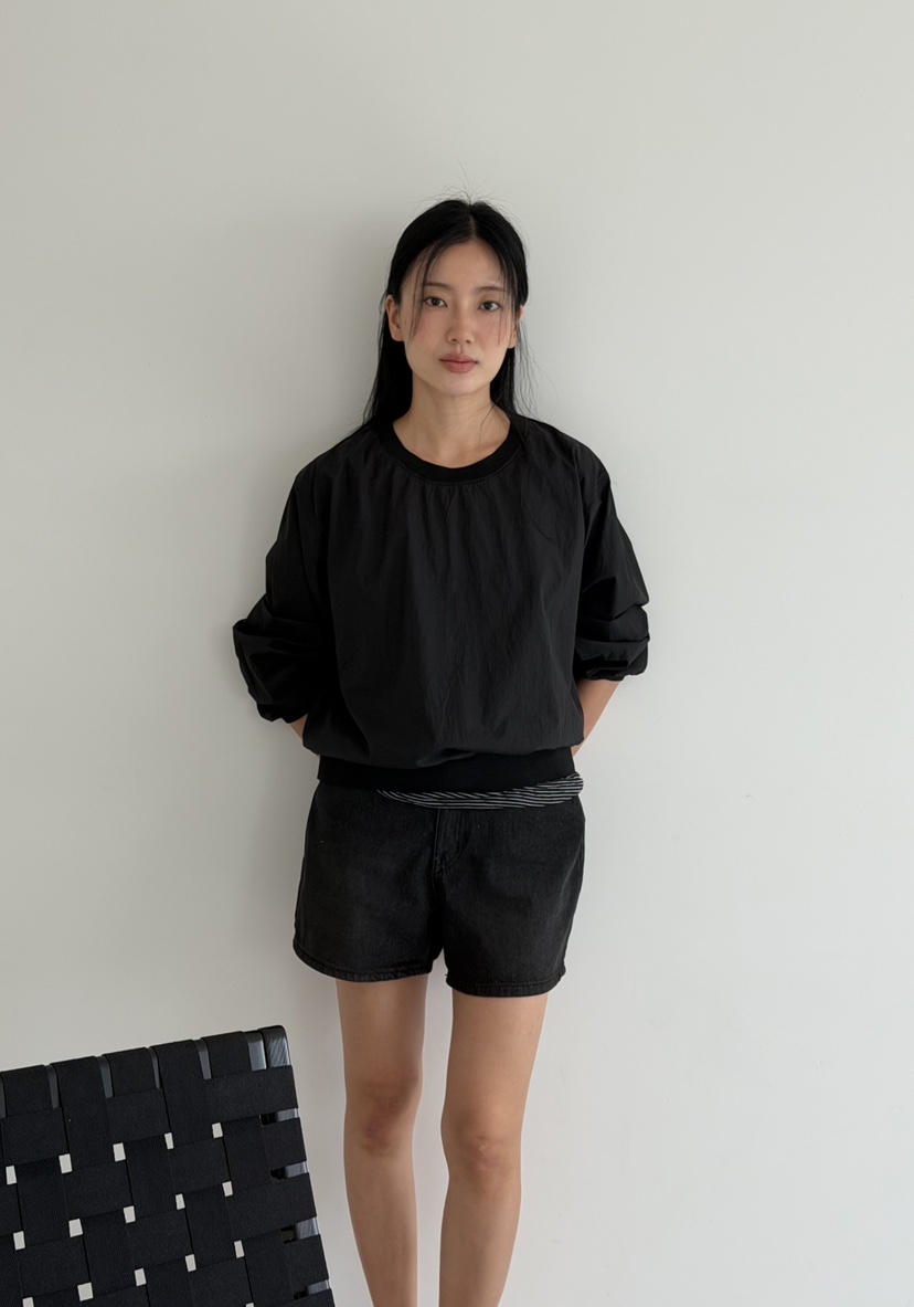 AMY GRACE-A韓國直郵女裝新款休閑26夏季襯衫蕾絲衫尼龍AMY GRACE襯衫/蕾絲衫