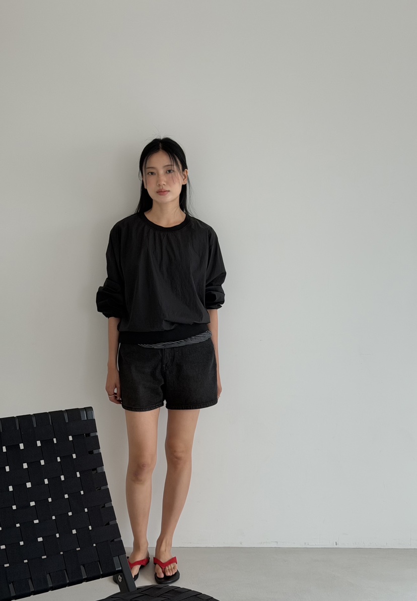 AMY GRACE-A韓國直郵女裝新款休閑26夏季襯衫蕾絲衫尼龍AMY GRACE襯衫/蕾絲衫