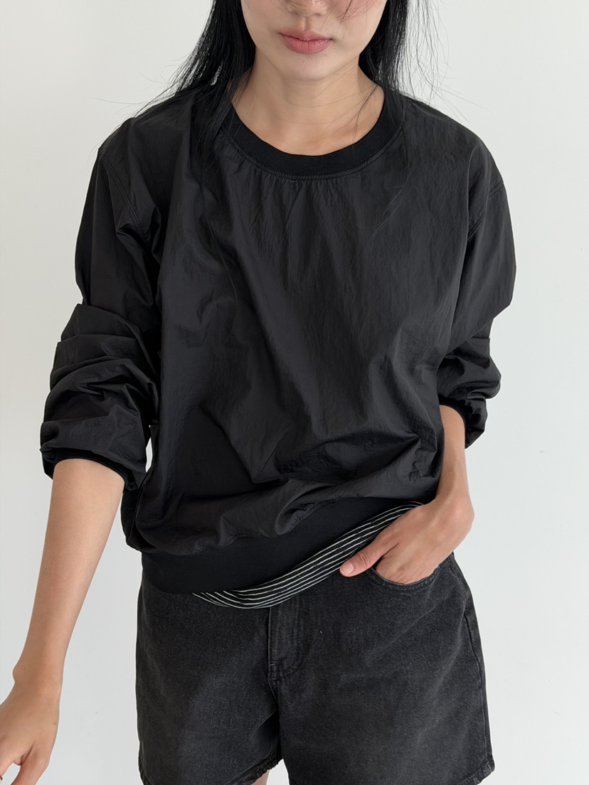 AMY GRACE-A韓國直郵女裝新款休閑26夏季襯衫蕾絲衫尼龍AMY GRACE襯衫/蕾絲衫圖色2