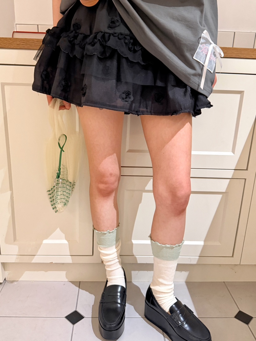 BOUTIQUE-L東大門實拍韓國女士新品人氣休閑熱賣26夏季短裙BOUTIQUE-L短裙