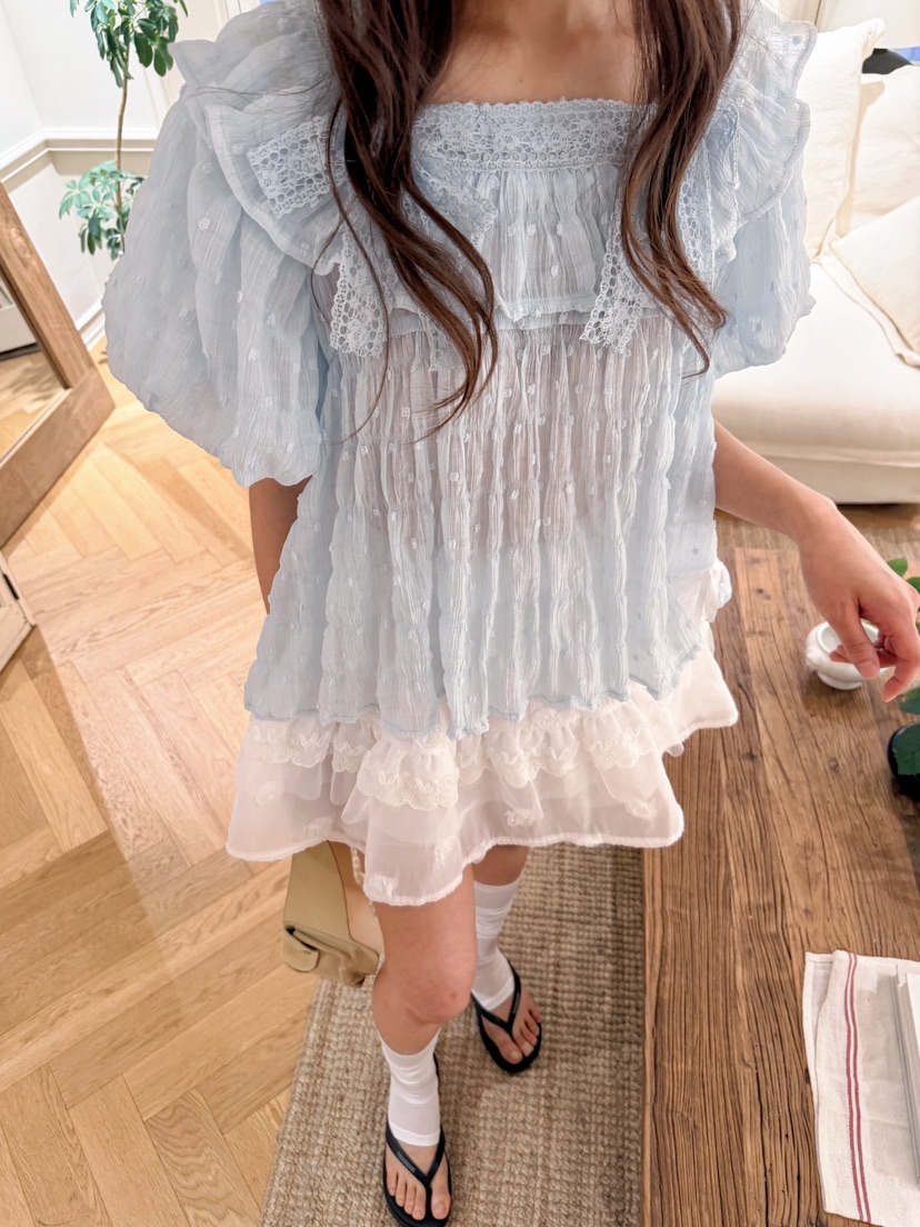 BOUTIQUE-L東大門實拍韓國女士新品人氣休閑熱賣26夏季短裙BOUTIQUE-L短裙